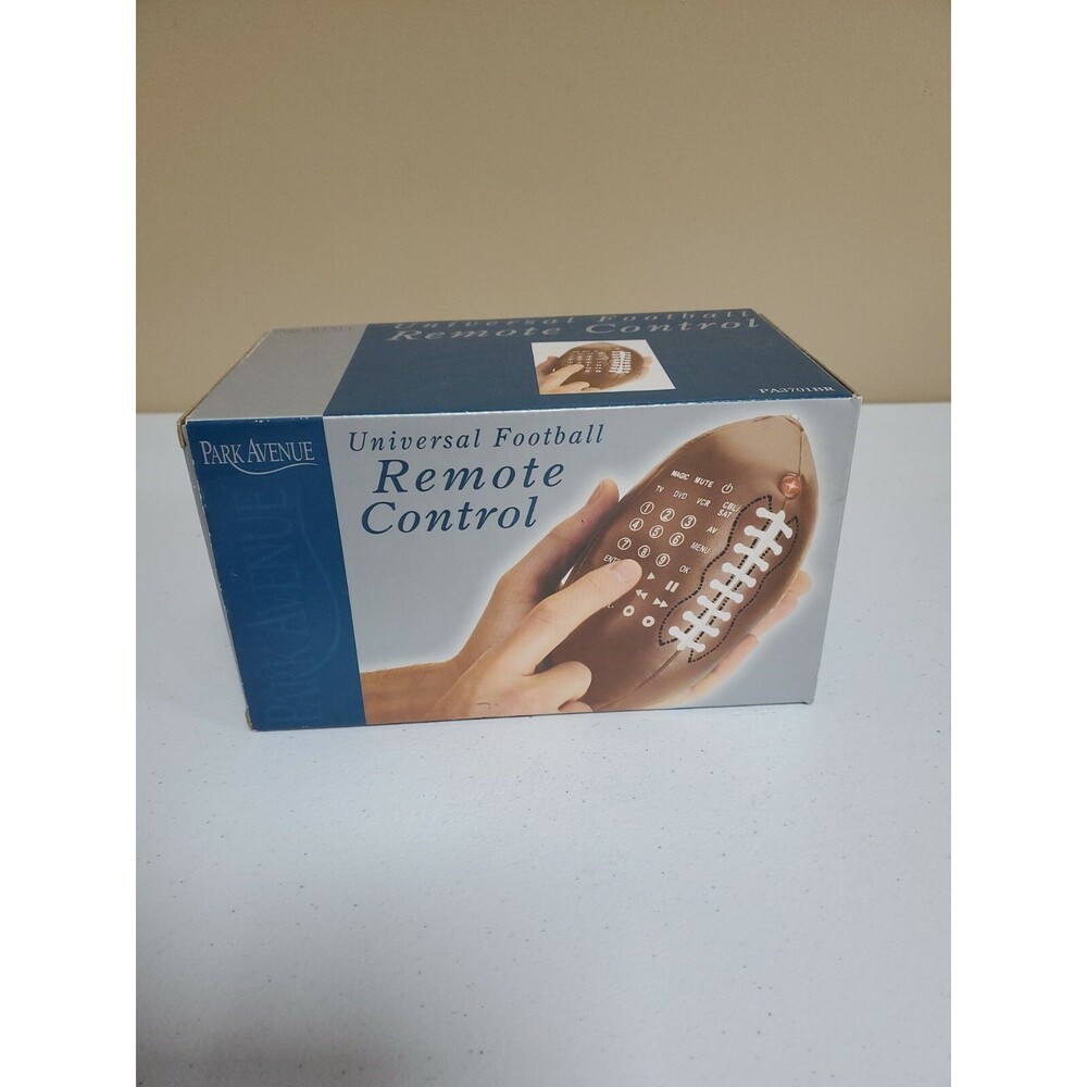 New In Original Box Park Avenue Universal Football Remote Control